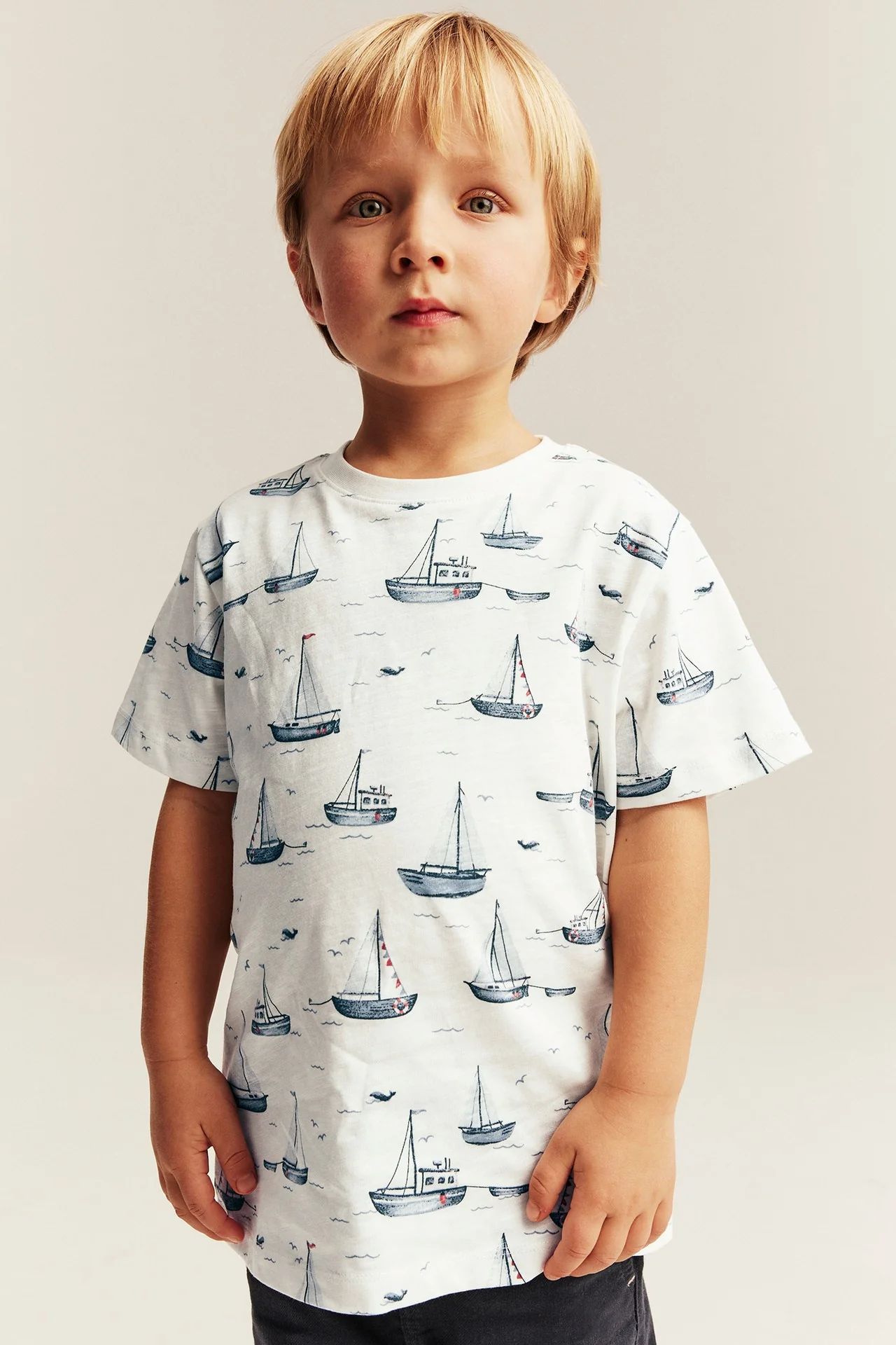 Baby & Kids sailing boat t-shirt - Image 3