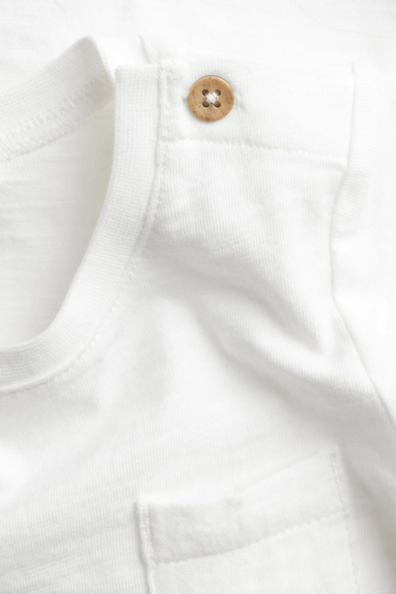 Baby white short-sleeved bodysuit - Image 3