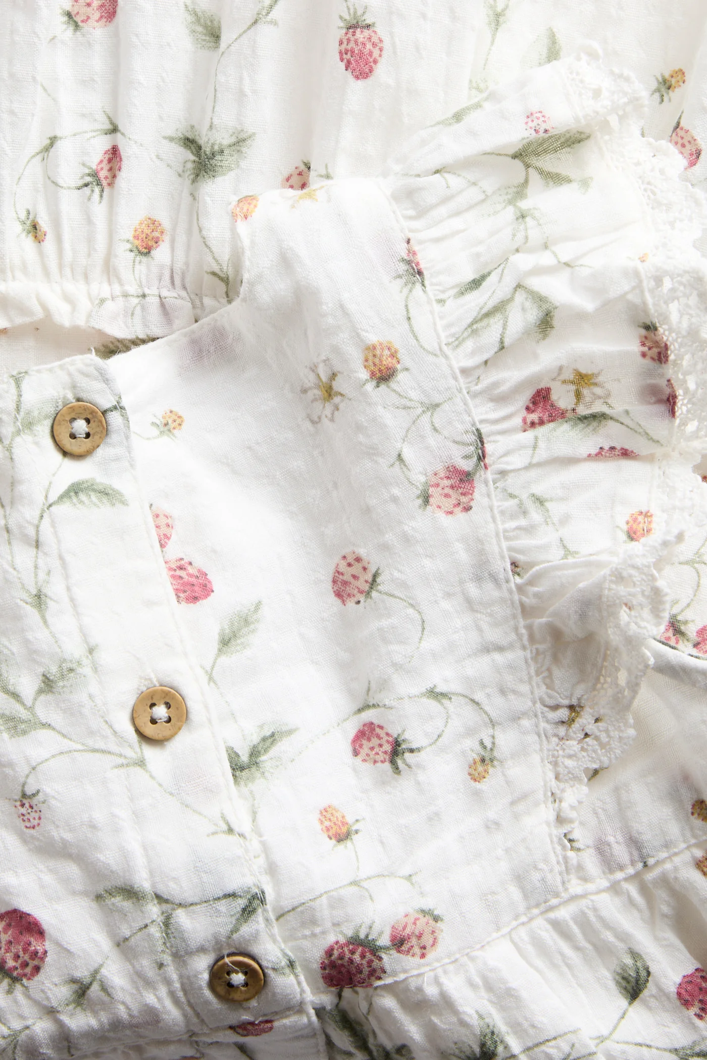 Baby wild strawberry print dress - Image 4
