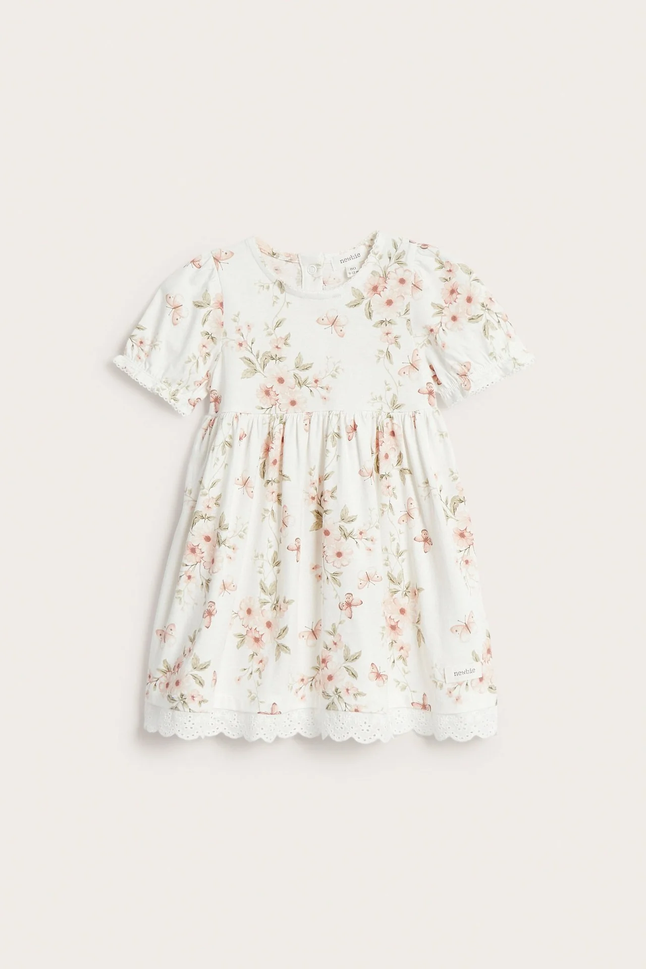 Baby butterfly floral dress - Image 2
