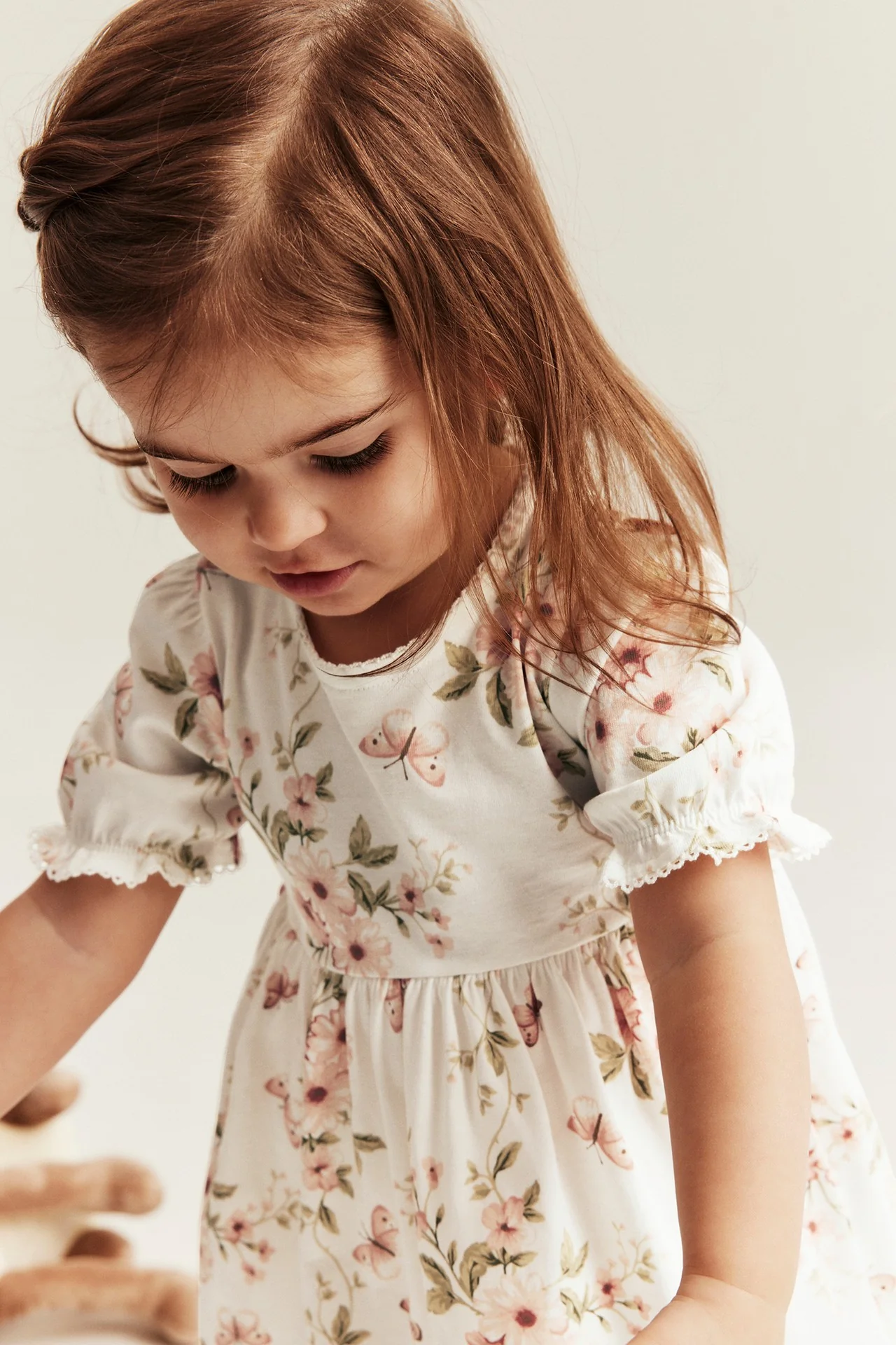 Baby butterfly floral dress - Image 3