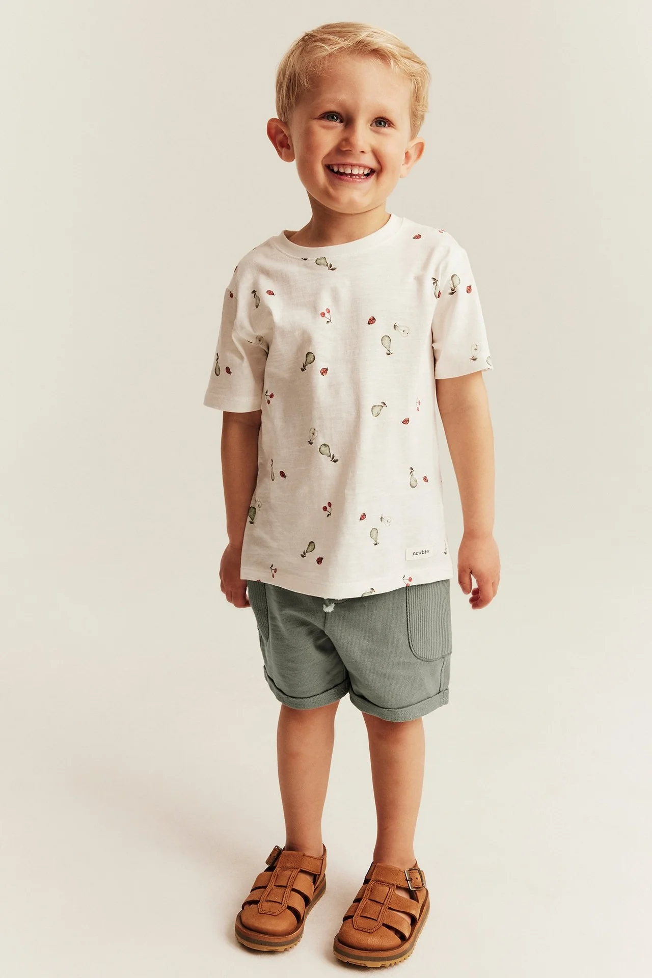 Baby & Kids green knit shorts