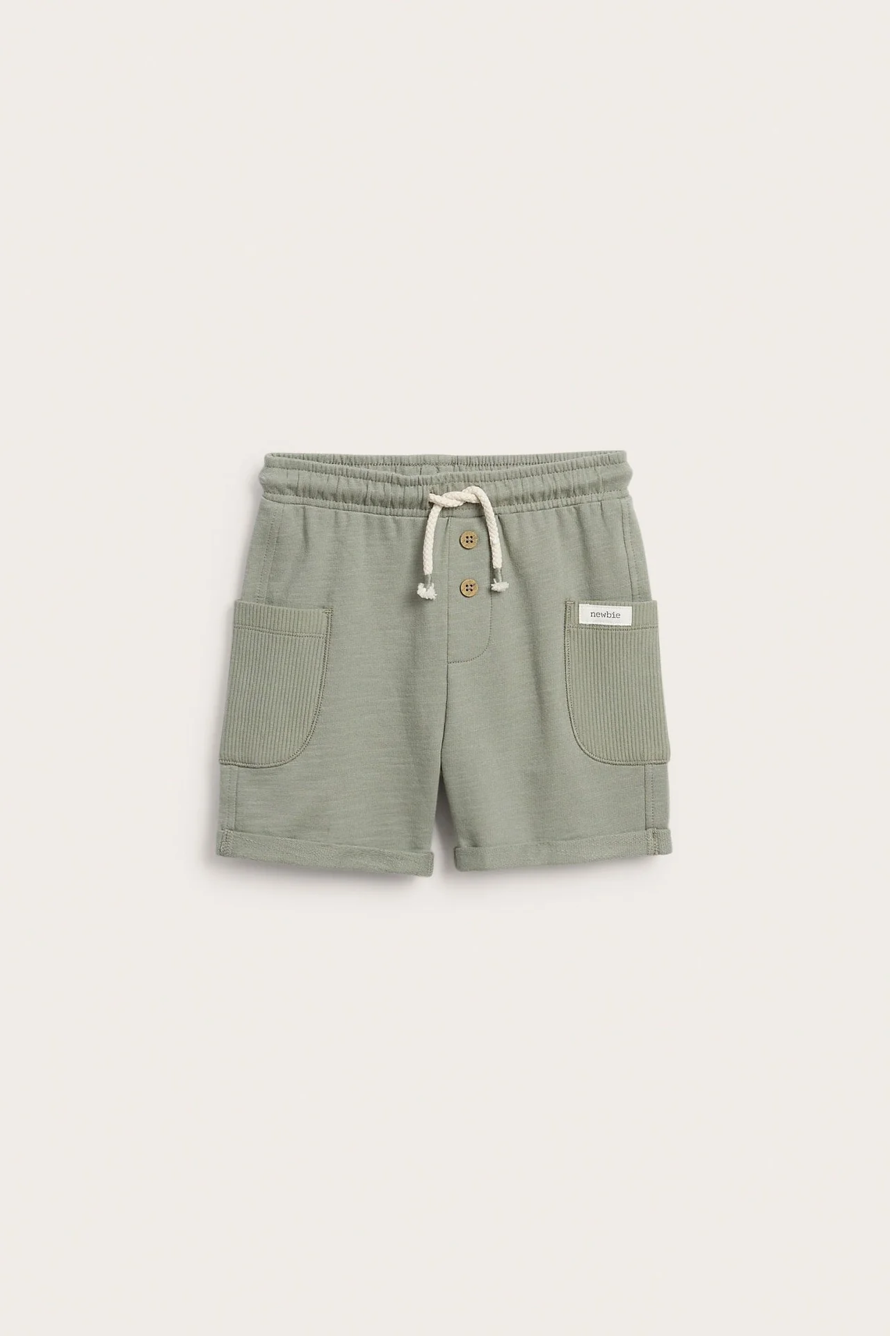 Baby & Kids green knit shorts - Image 2