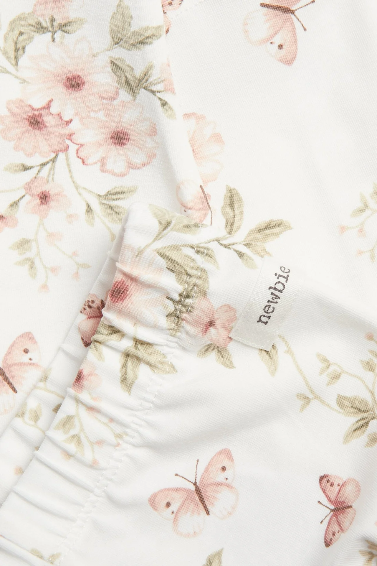Baby floral leggings with butterflies - Image 3