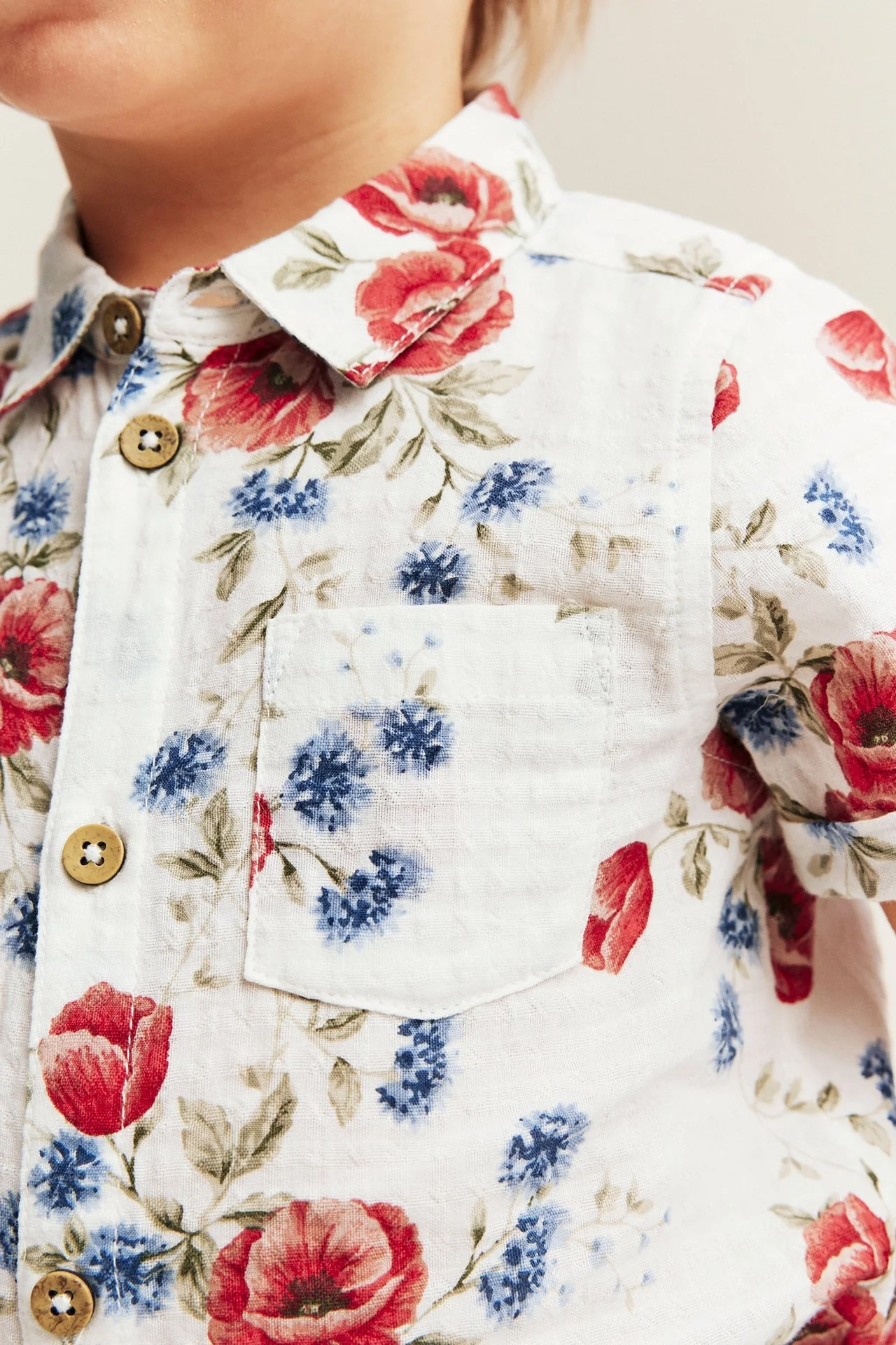 Baby floral short-sleeve bodysuit - Image 5