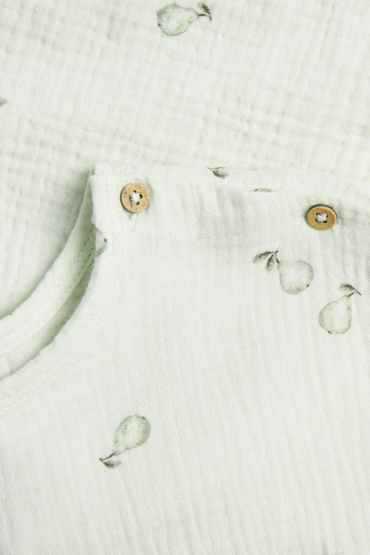 Kids pear patterned muslin top - Image 5
