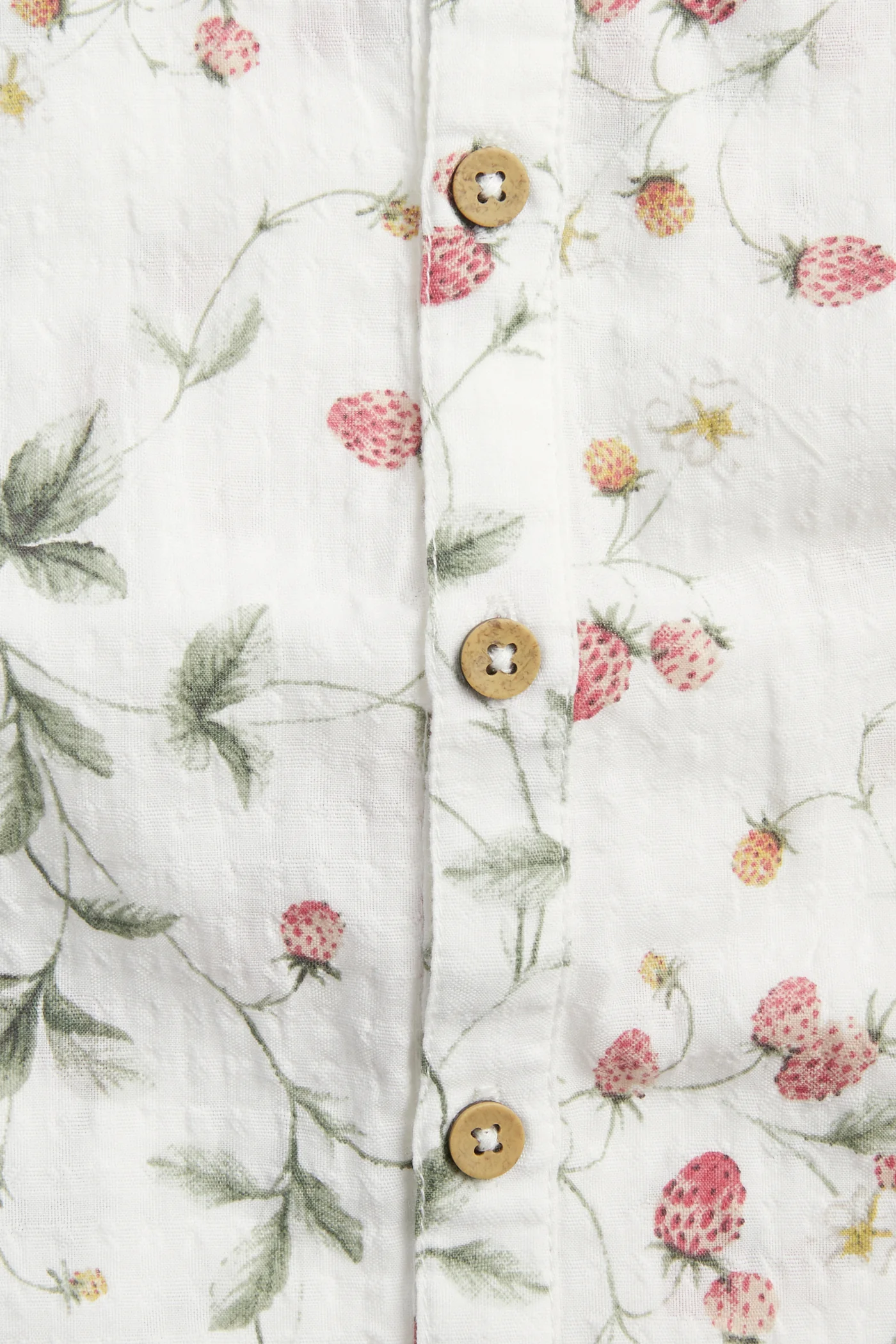Baby wild strawberry print romper - Image 4