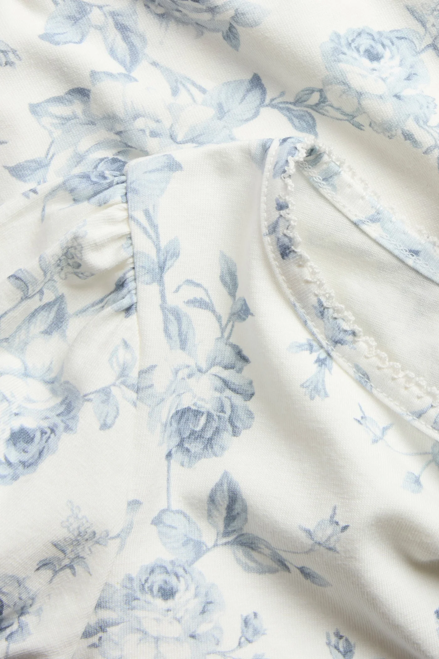 Kids floral short sleeve top - Image 2