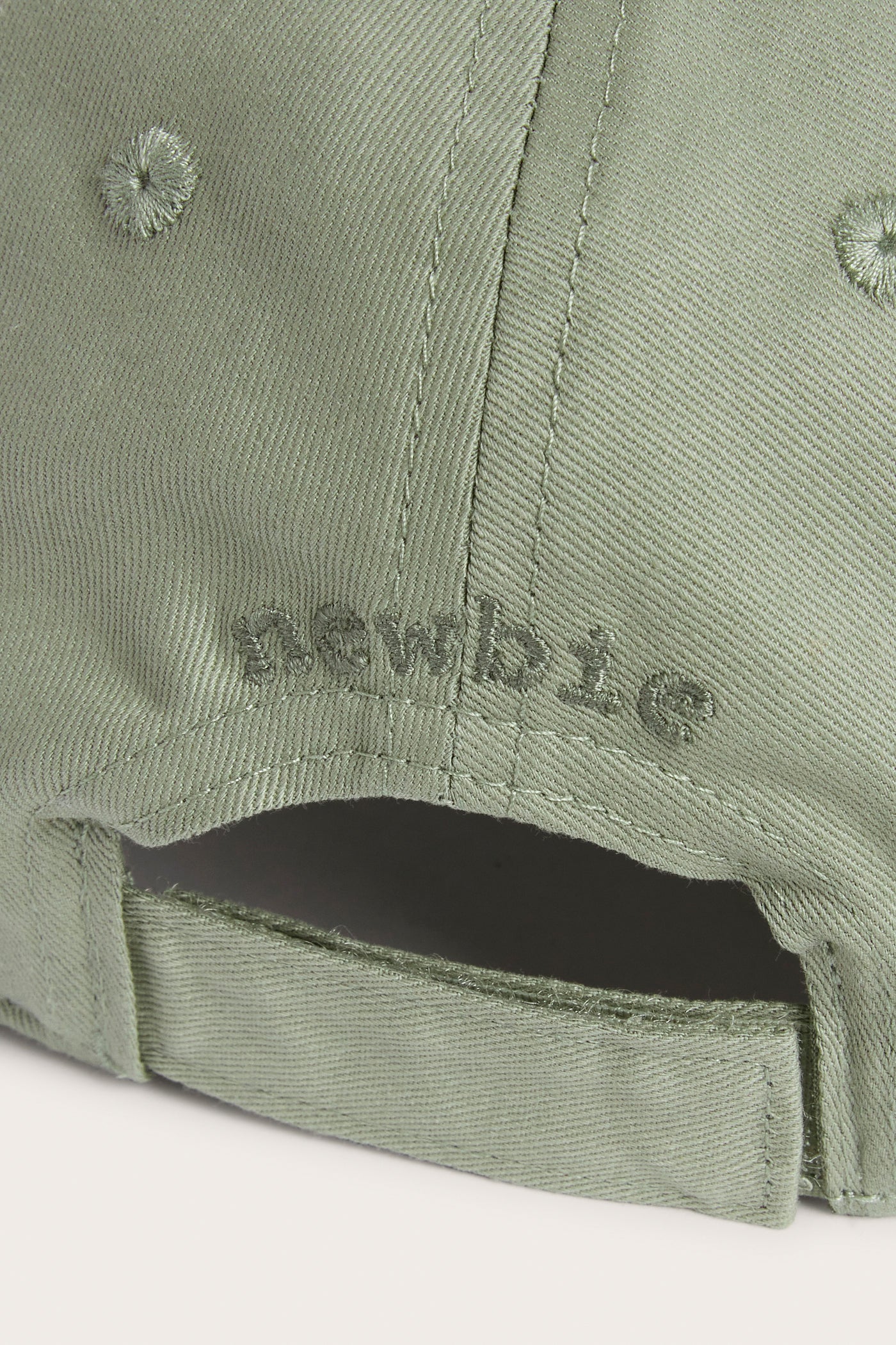 Baby & kids’ green cap with hedgehog embroidery - Image 3
