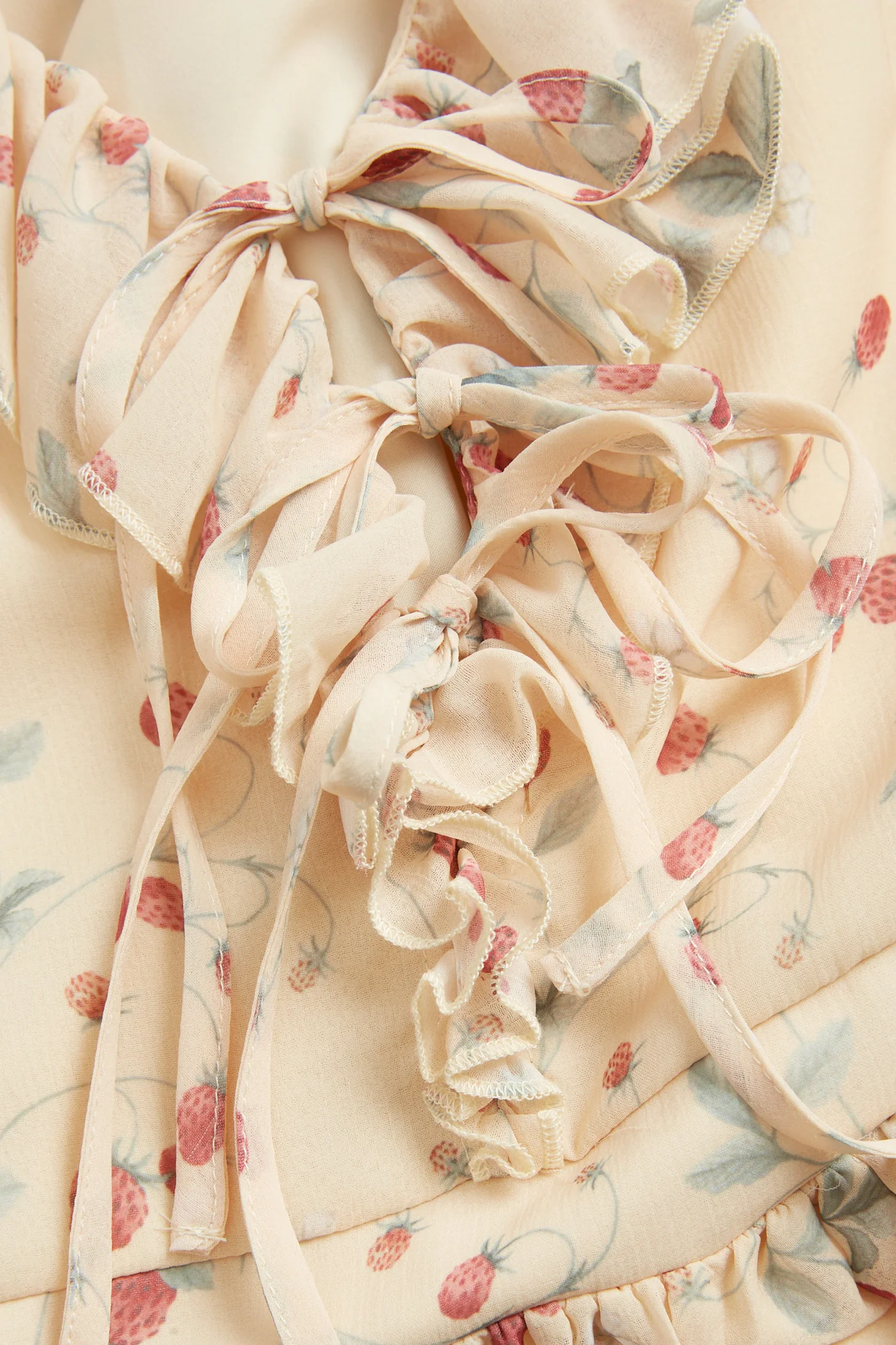 Women’s yellow wild strawberry dress - Image 6