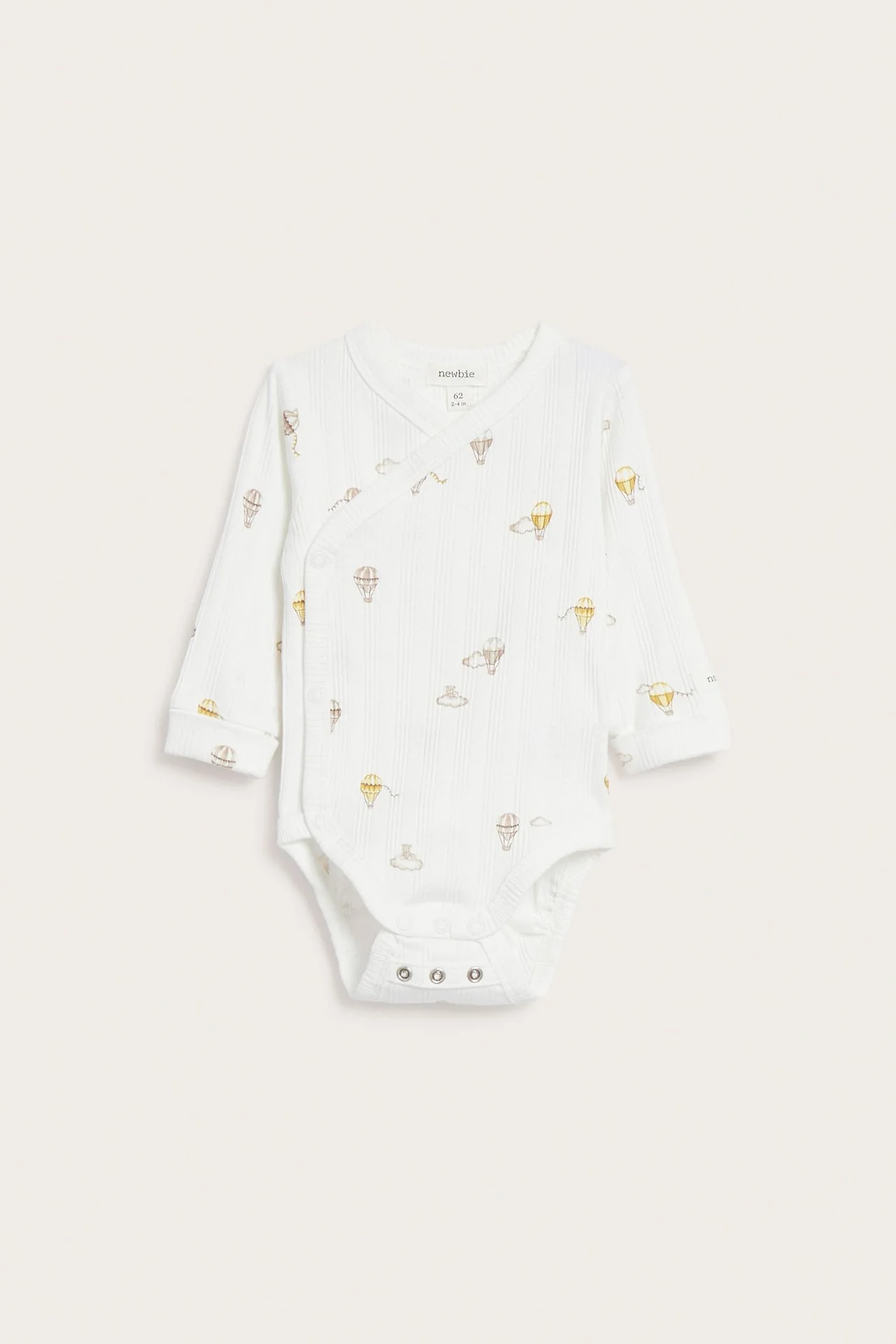 Baby bodysuit with hot air balloon motif - Image 2
