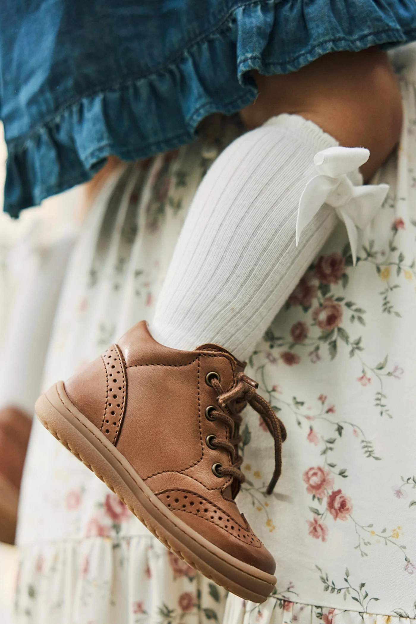 Baby brown pre-walker shoes Edsbro - Image 4