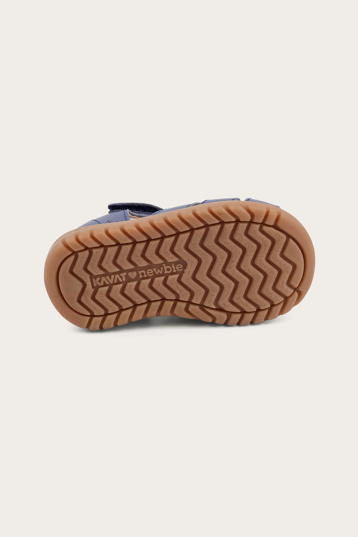 Kids blue leather strap sandal Hällevik - Image 8