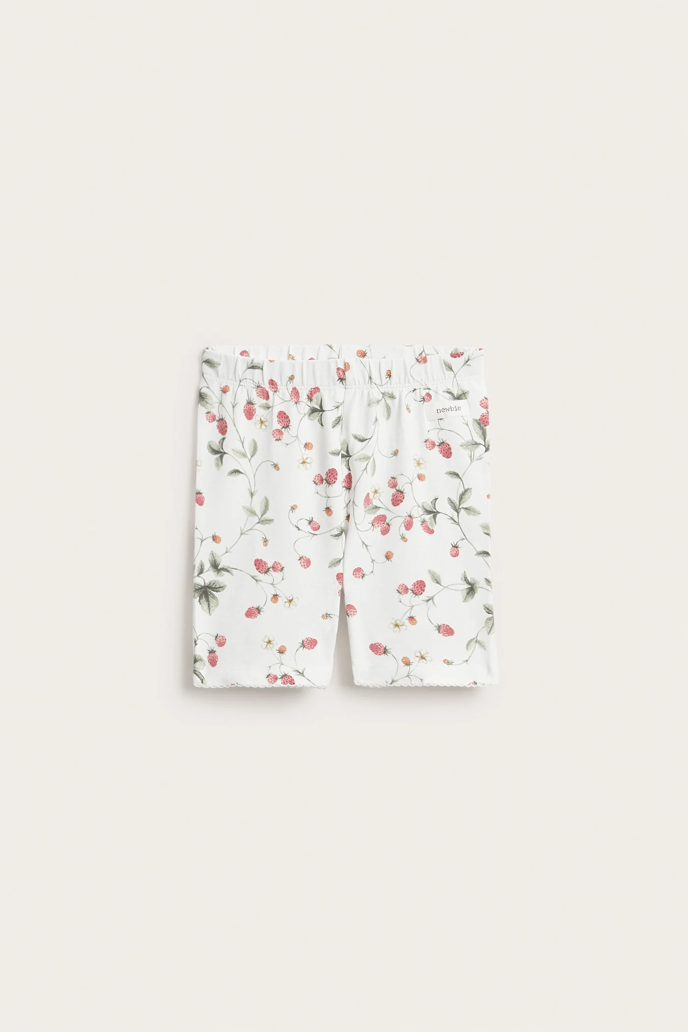 Kids wild strawberry cycling shorts