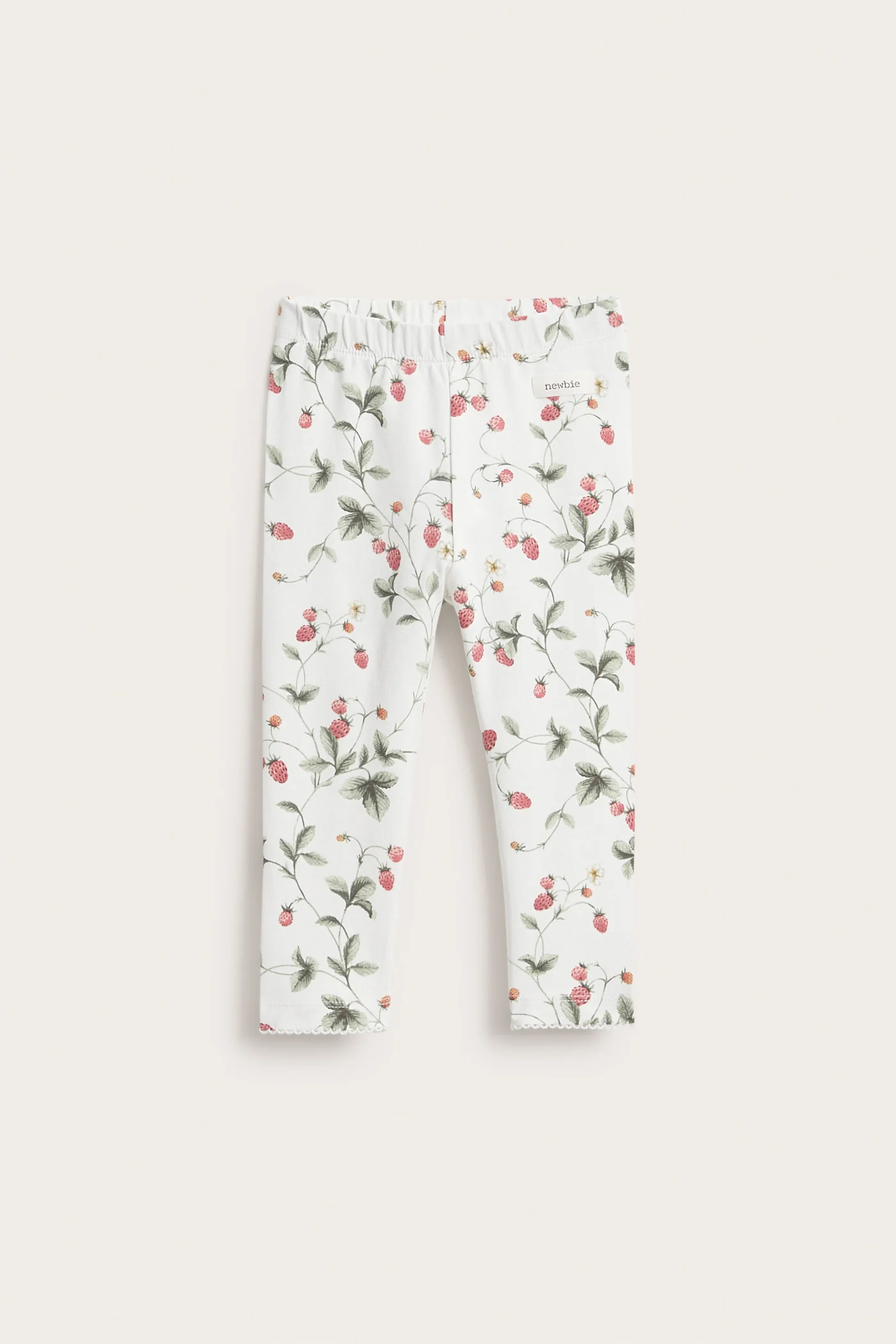 Baby wild strawberry leggings