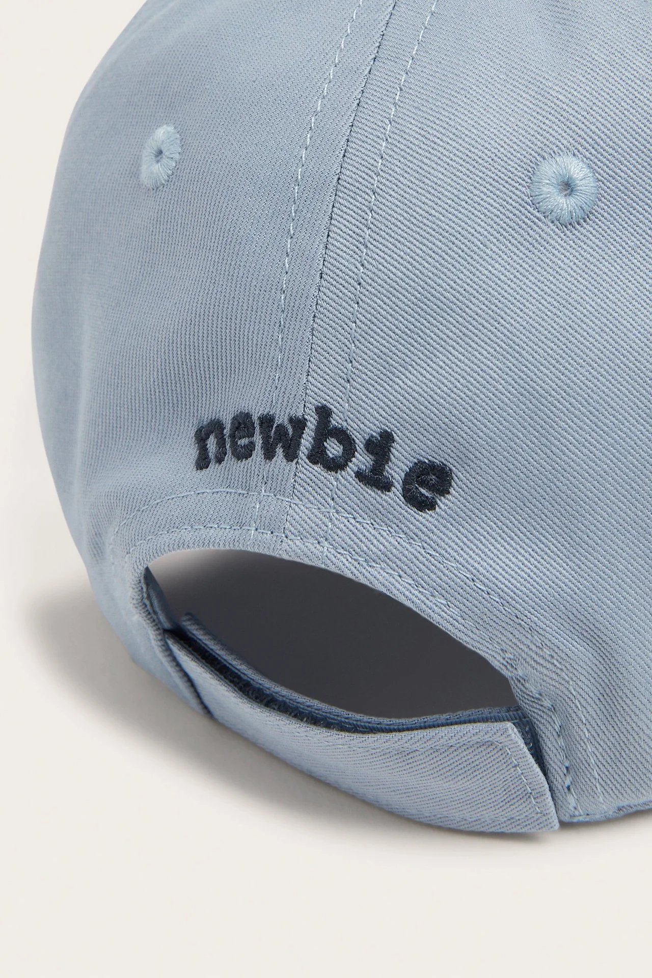 Baby & Kids blue cap with embroidery - Image 2