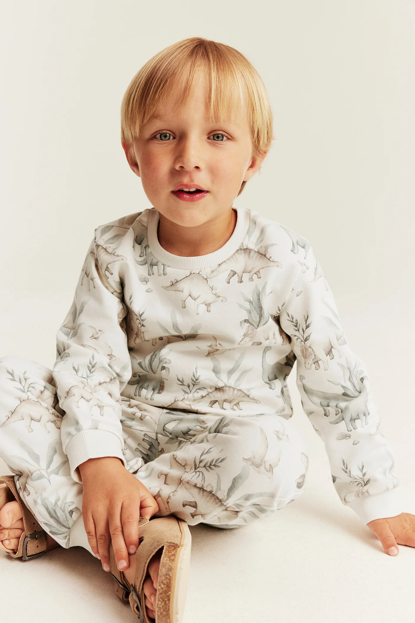 Kids sweatpants with dinosaurs - Image 3