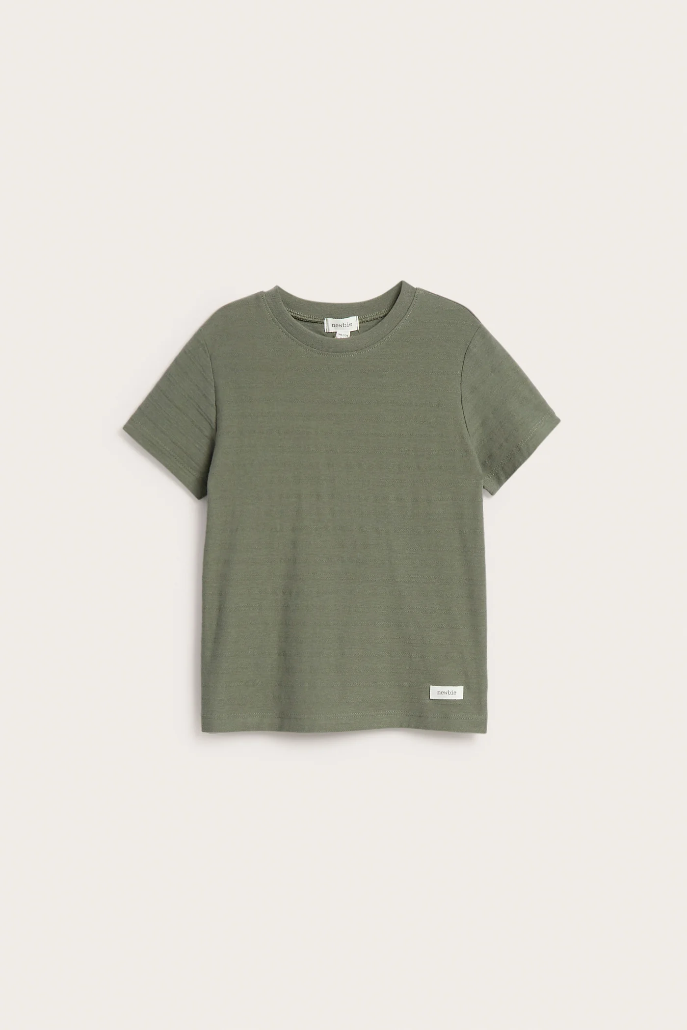 Baby & kids green textured T-shirt - Image 2