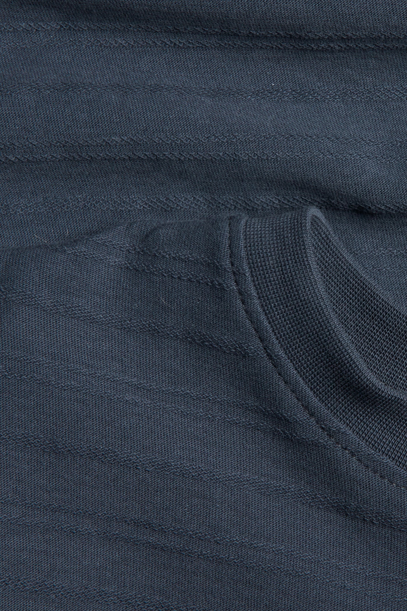 Baby & kids navy textured T-shirt - Image 3