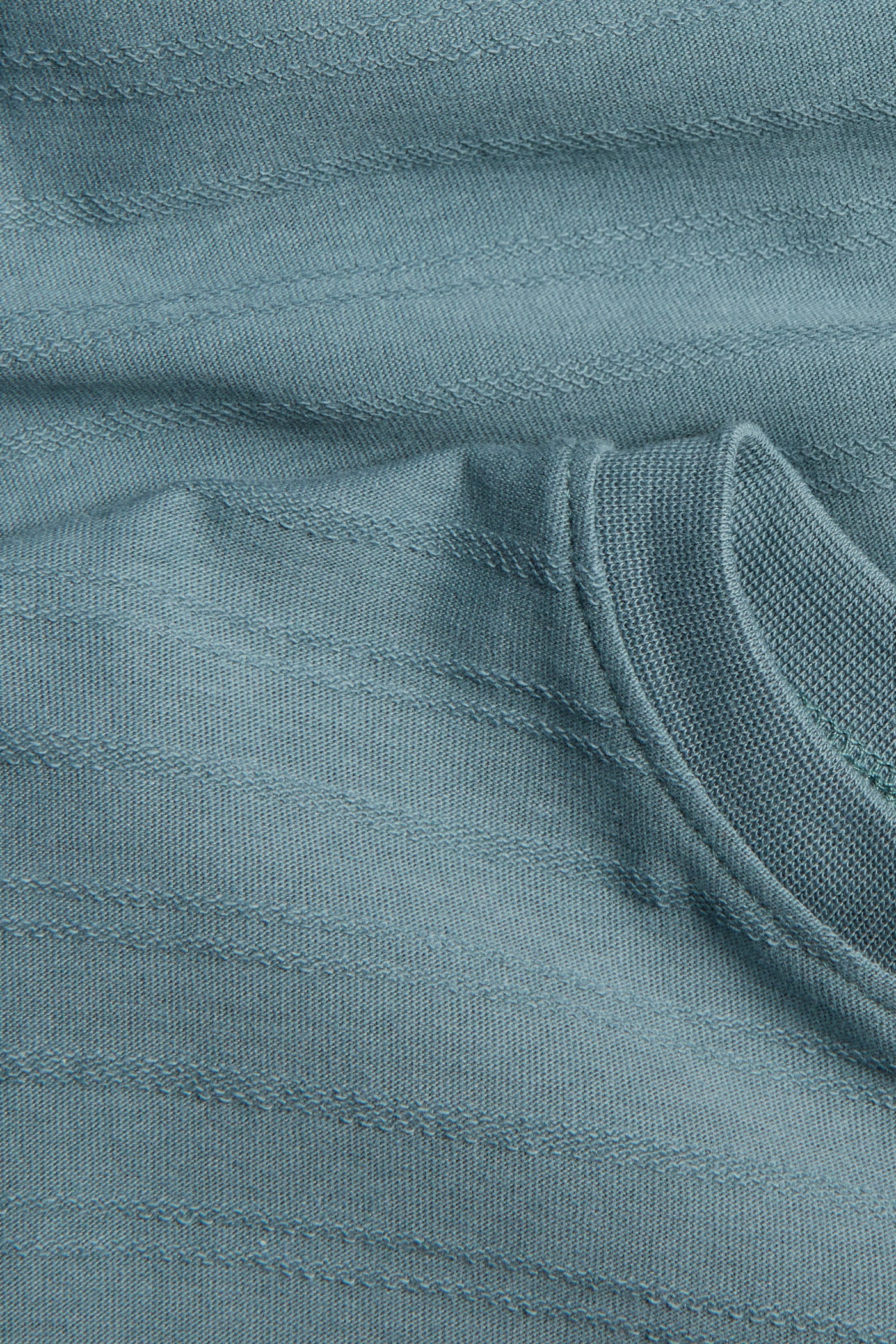 Baby & kids turquoise textured T-shirt - Image 3
