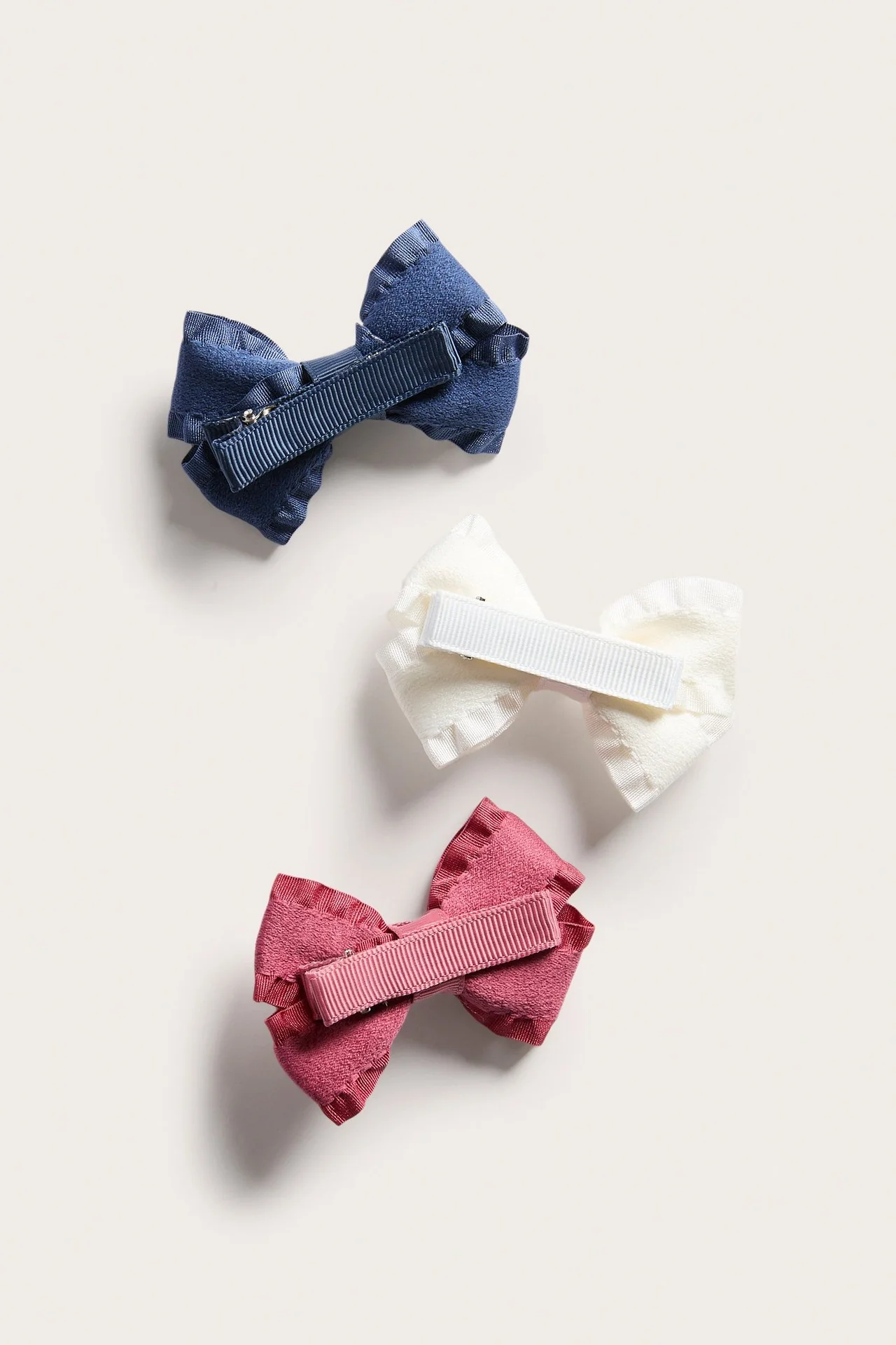 Baby & Kids bow hair slides (3‑pack) - Image 2