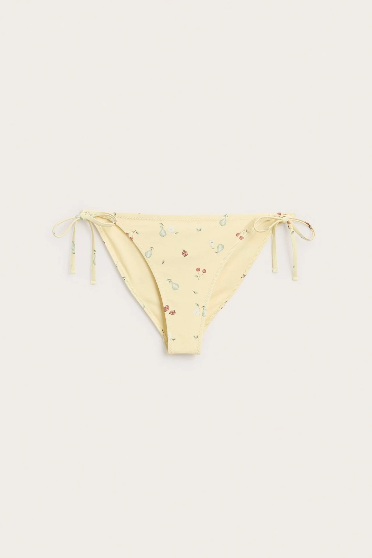 Women's yellow bikini bottoms