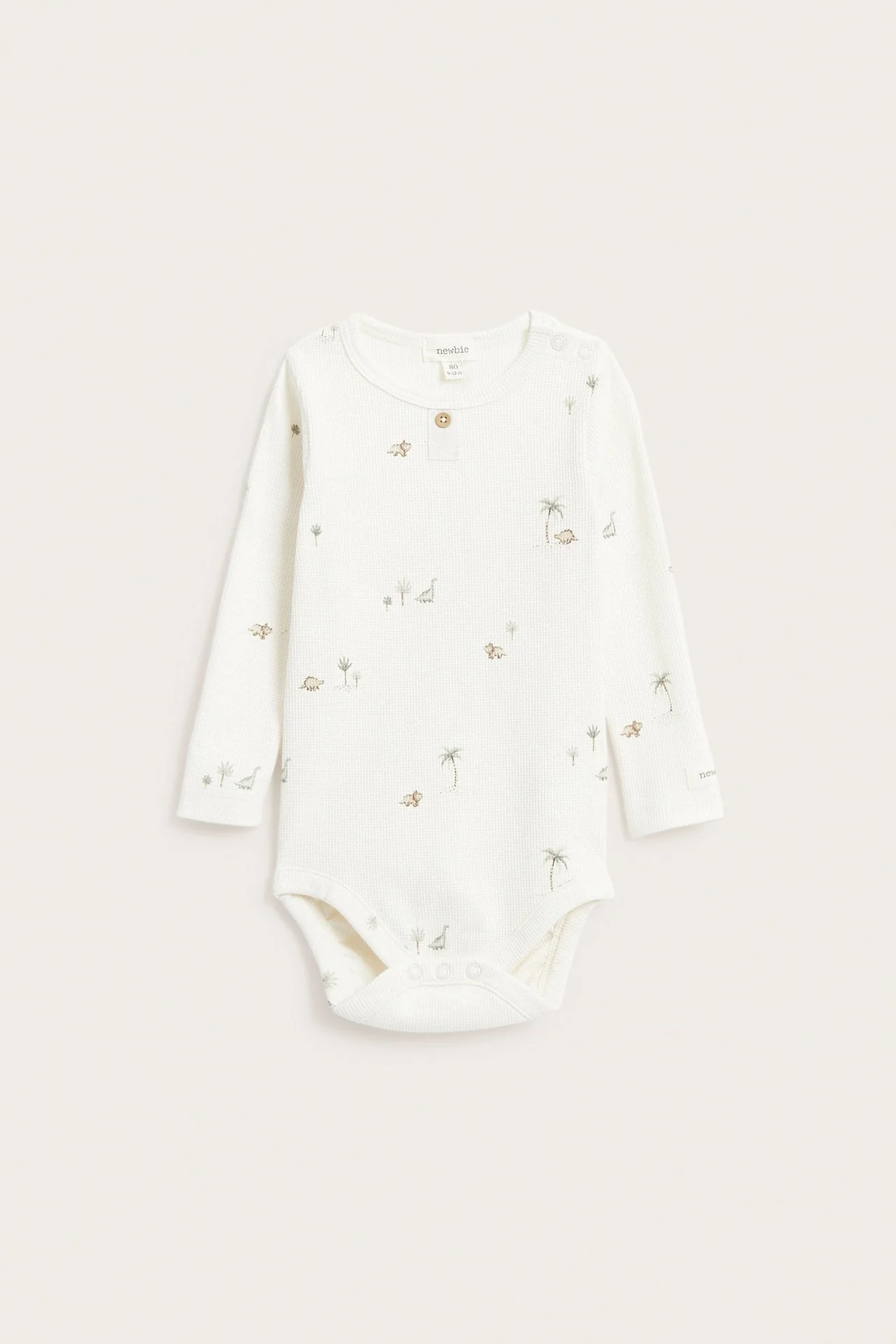 Baby dinosaur print bodysuit