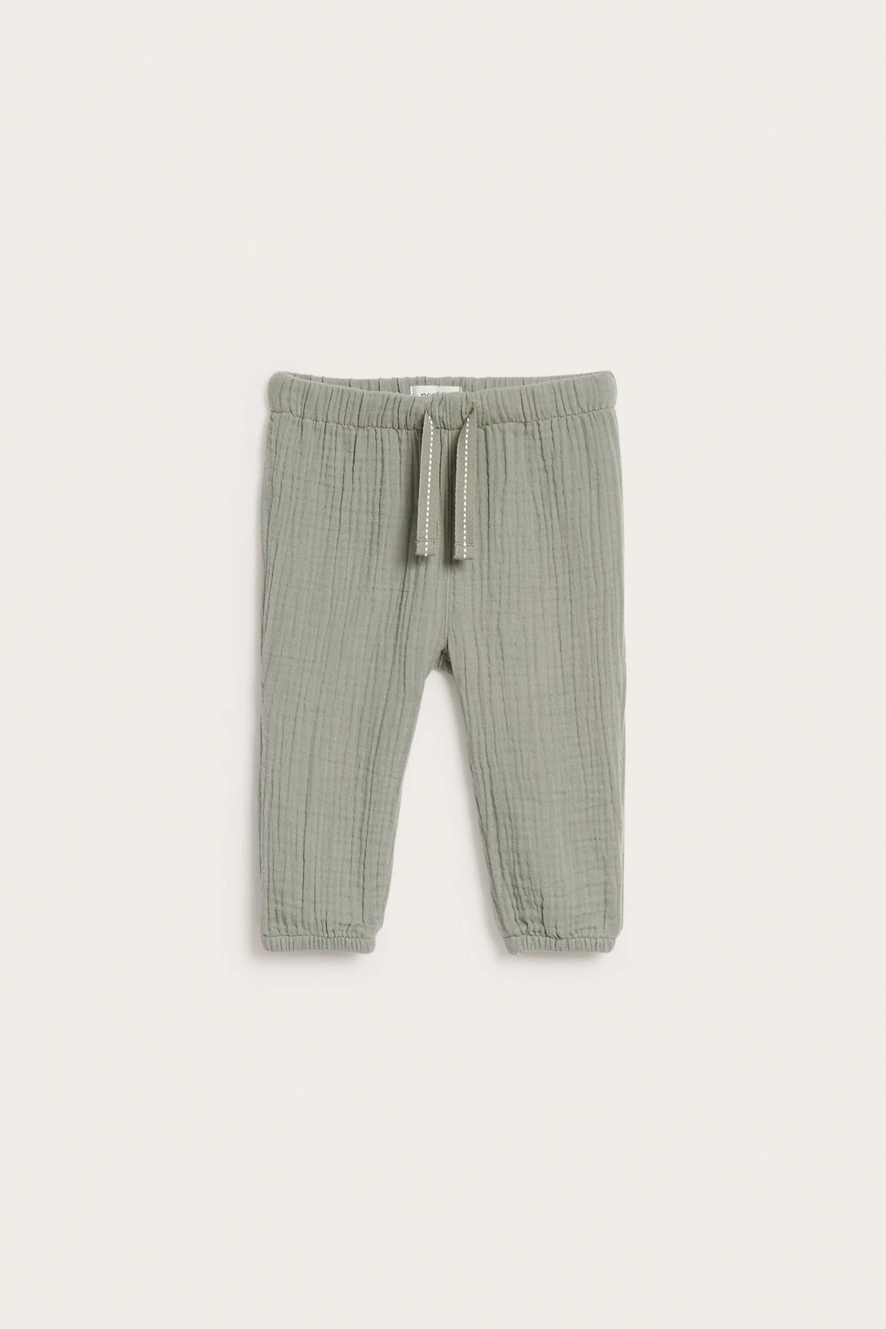 Baby woven muslin pants