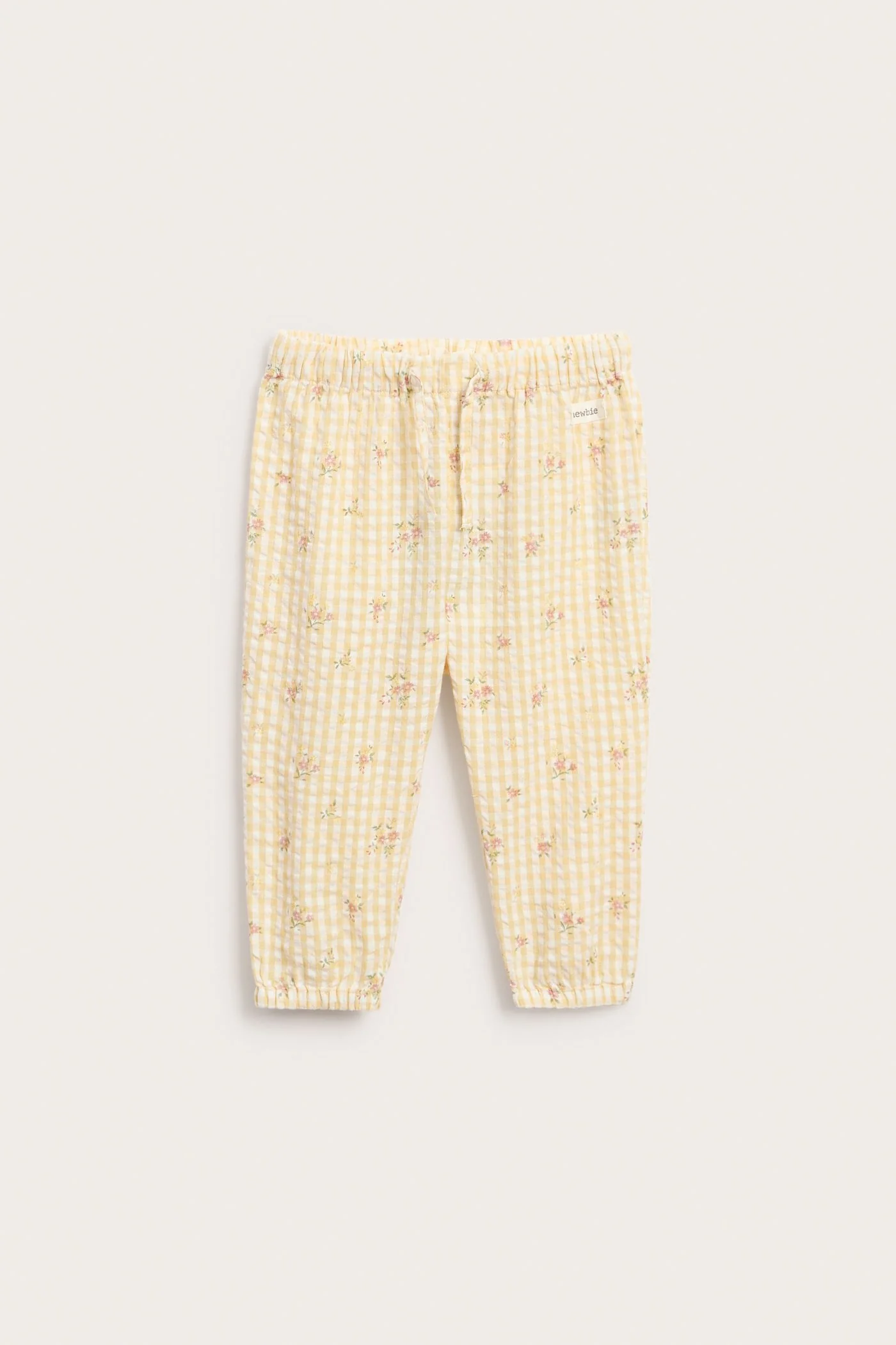 Baby floral woven trousers - Image 2