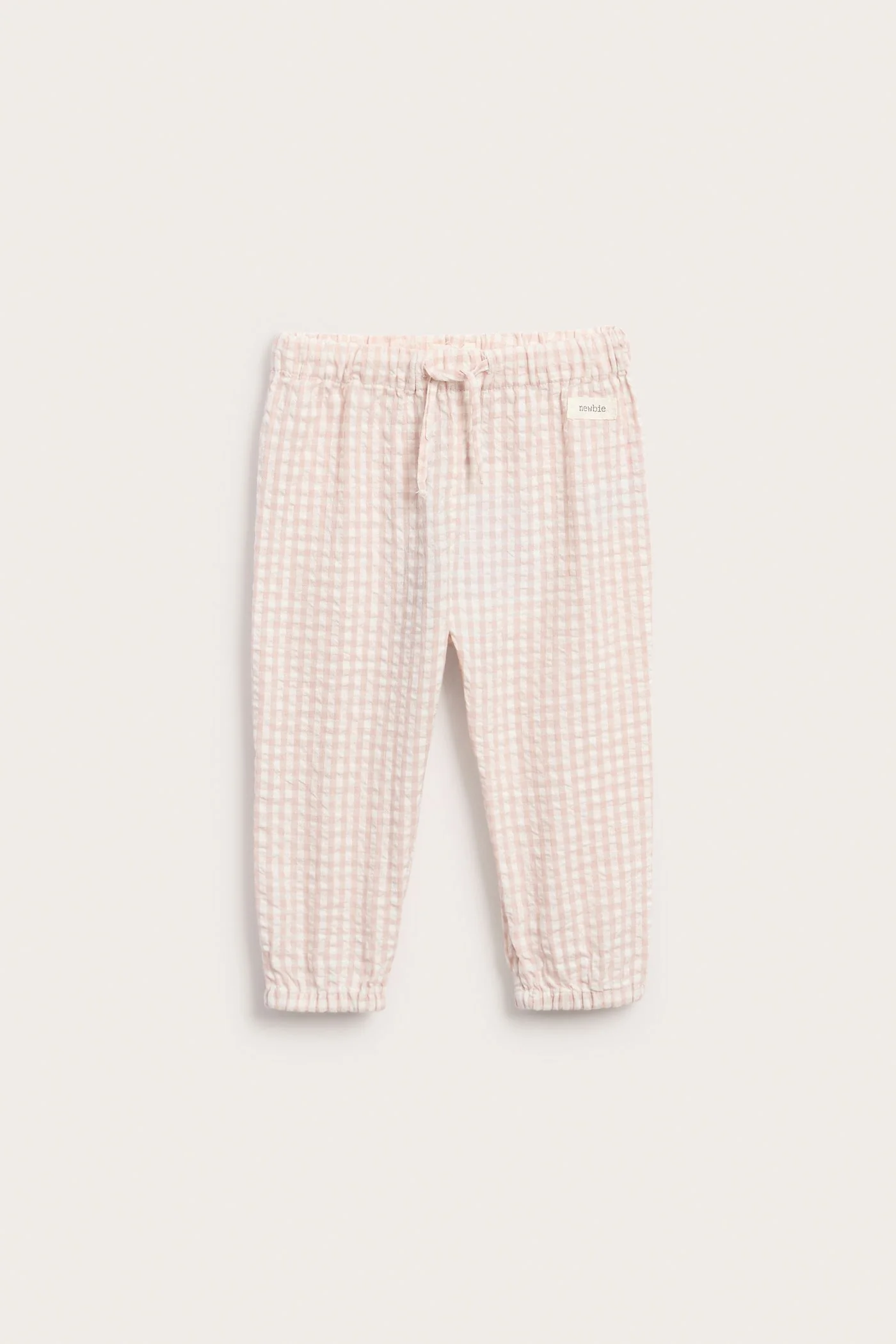 Baby checked woven trousers - Image 2