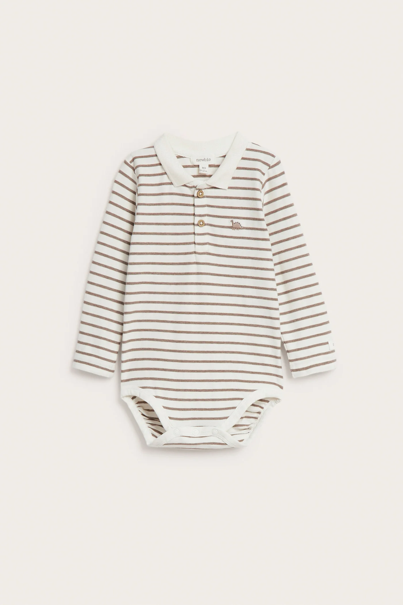 Baby bodysuit with collar