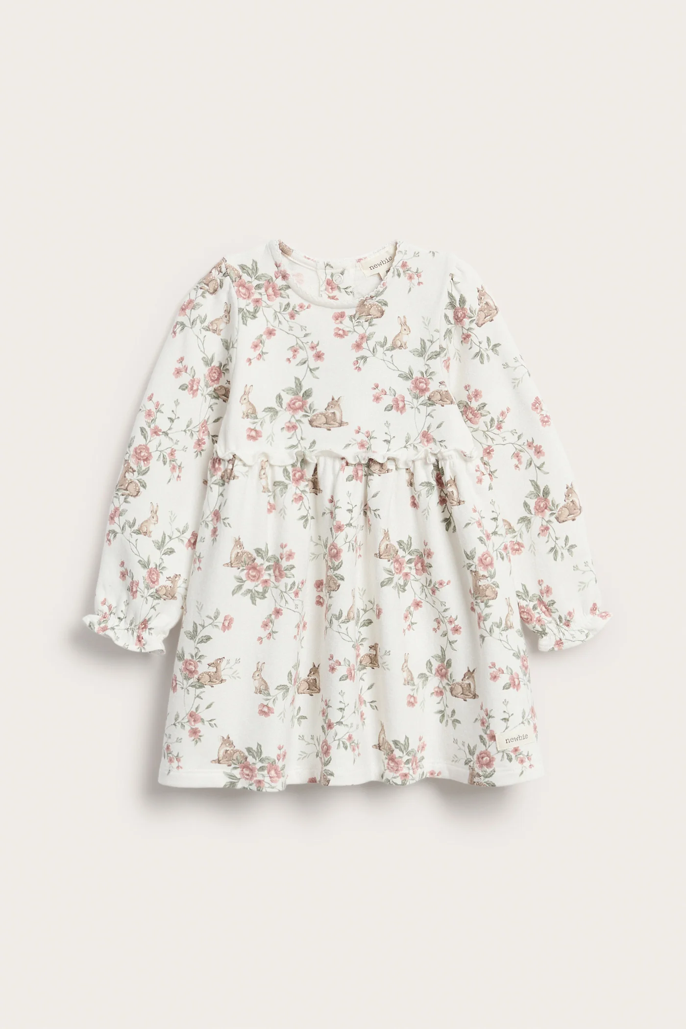 Baby floral jersey dress