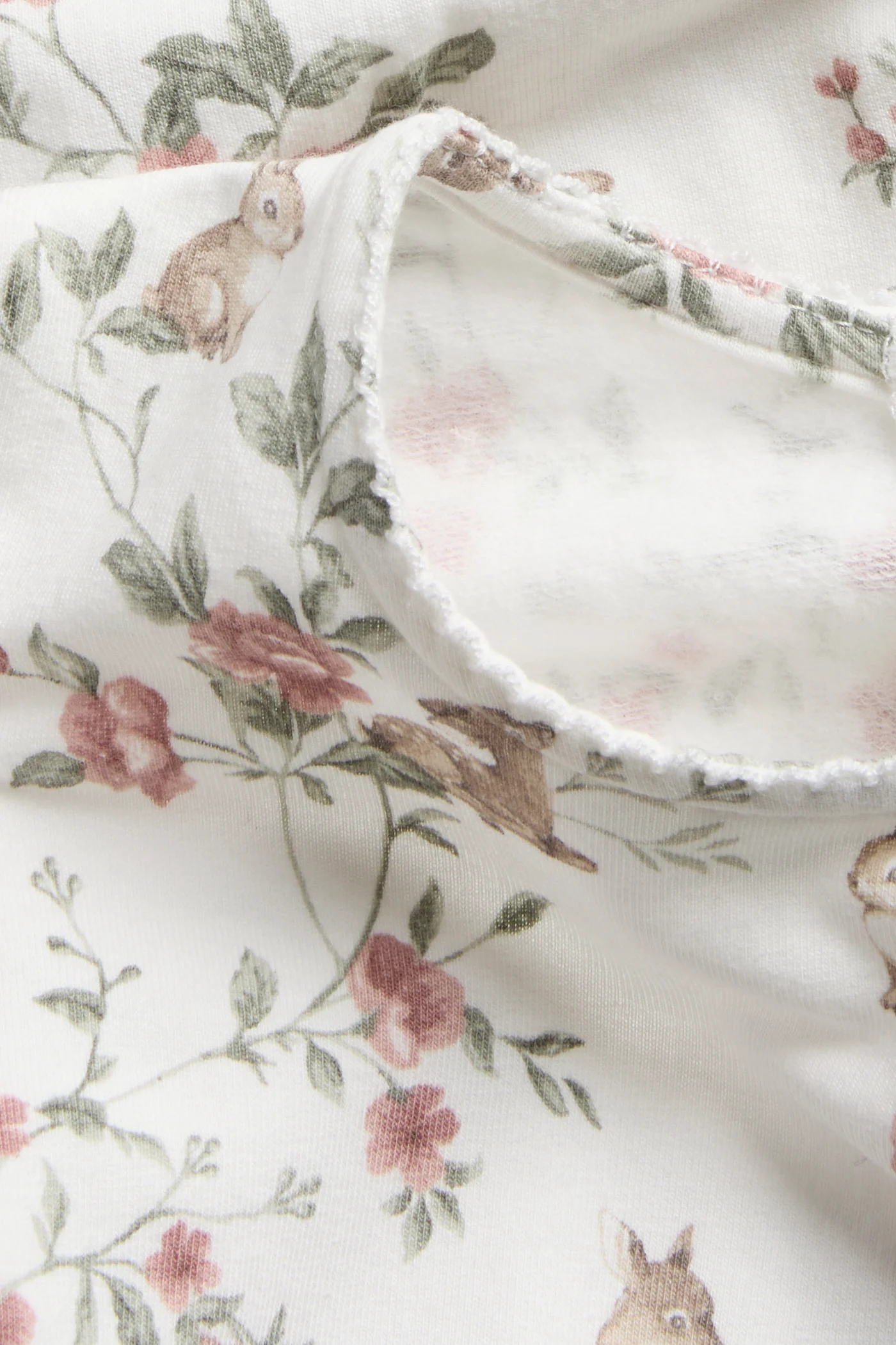 Kids floral jersey dress - Image 5