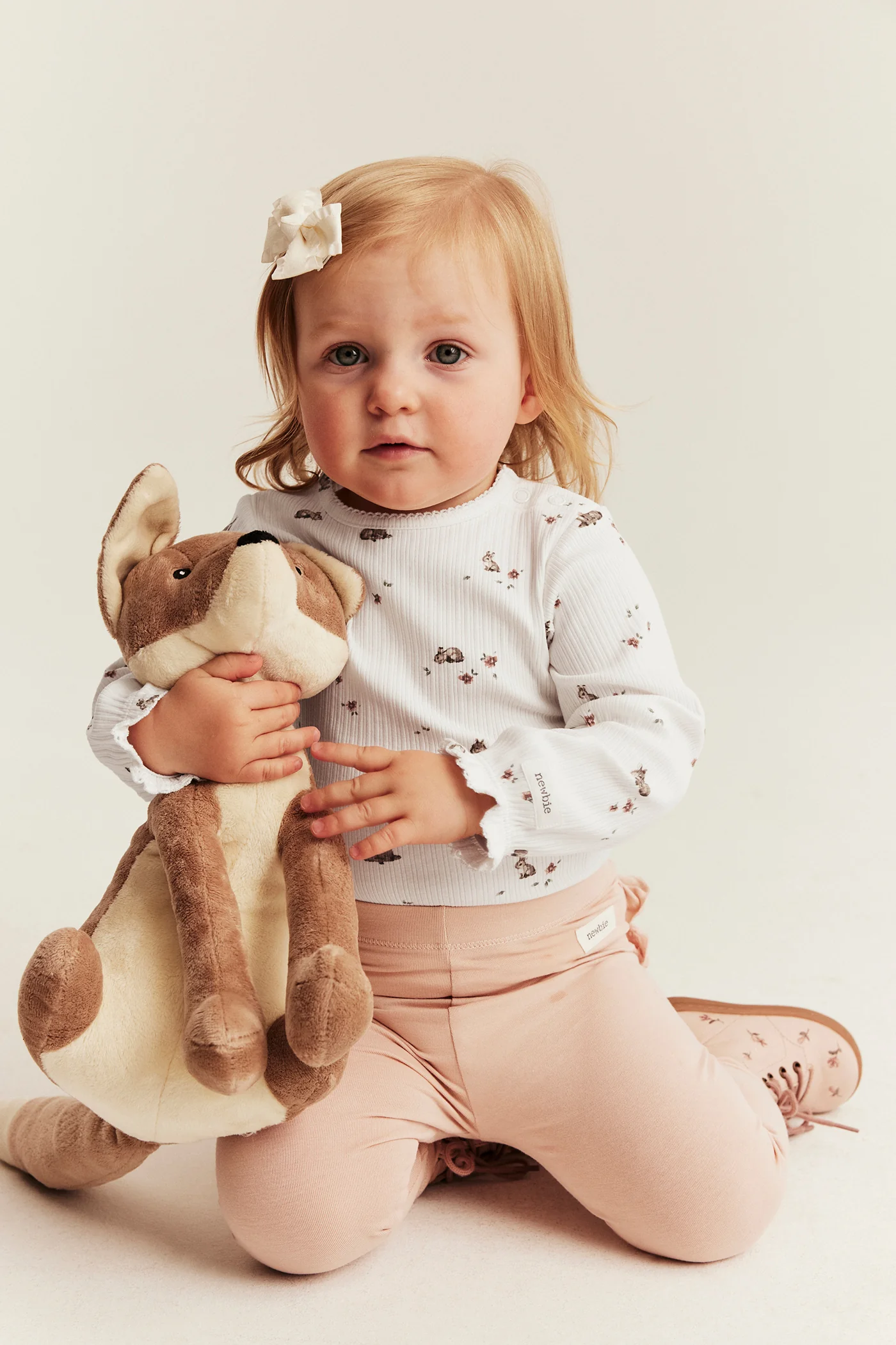 Baby floral ribbed bodysuit - Image 5